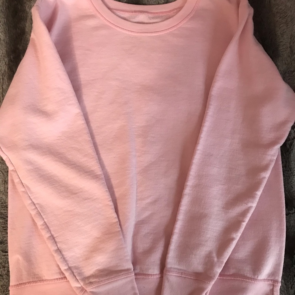 Sold|Hanes Pink Sweater